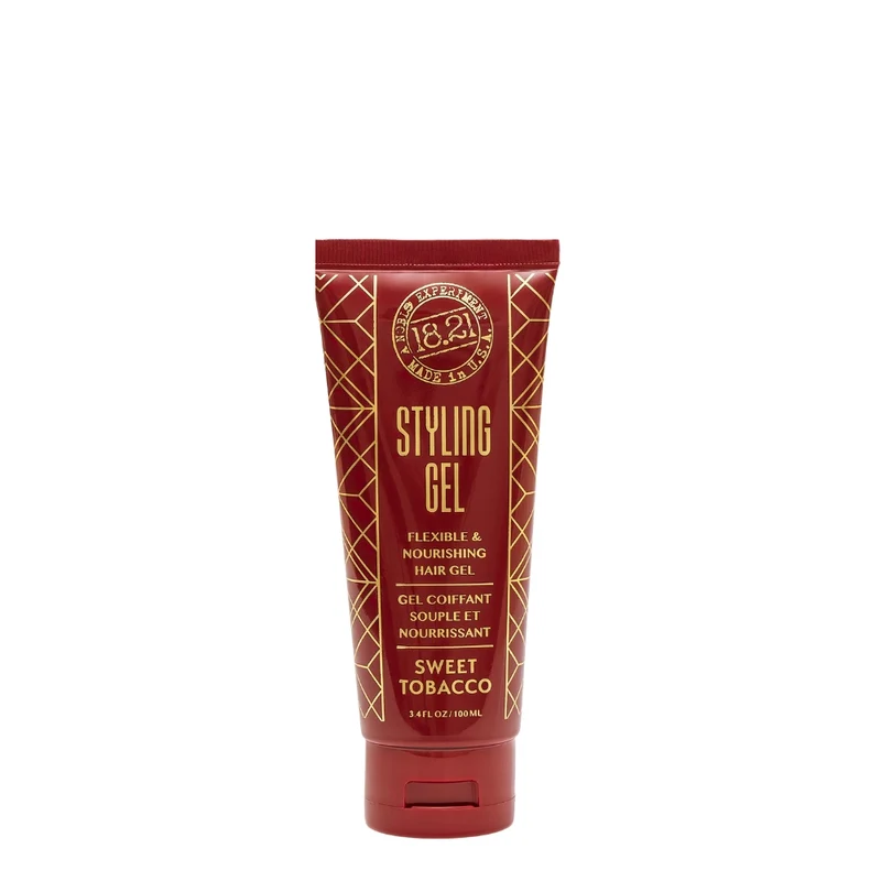 Gel coiffant "Styling Gel Sweet Tobacco" - Souple et nourrissant (100ml/3.4oz)