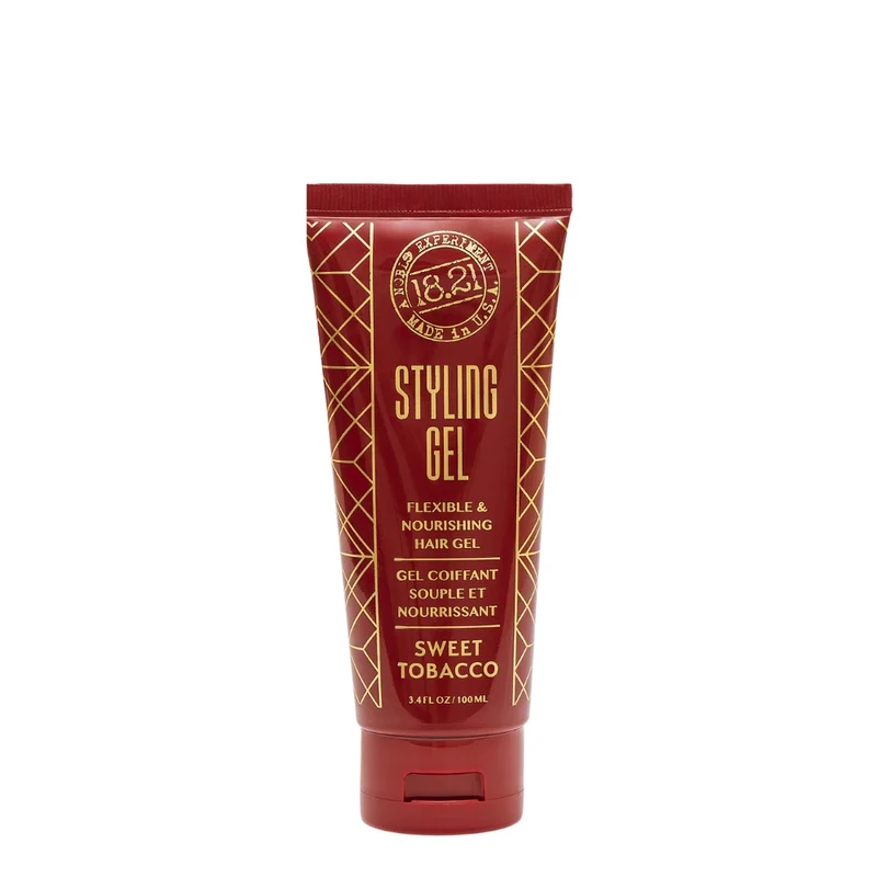 Gel coiffant "Styling Gel Sweet Tobacco" - Souple et nourrissant (100ml/3.4oz)