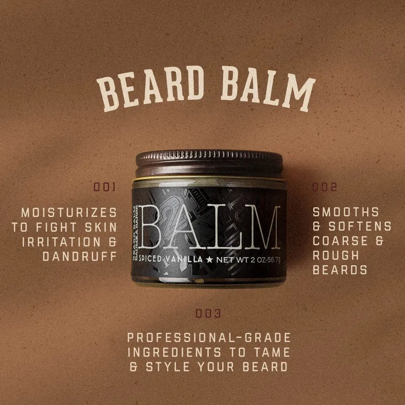 18.21 Man Made - Baume à barbe "Spiced Vanilla Beard Balm" (56.7g/2.0oz)