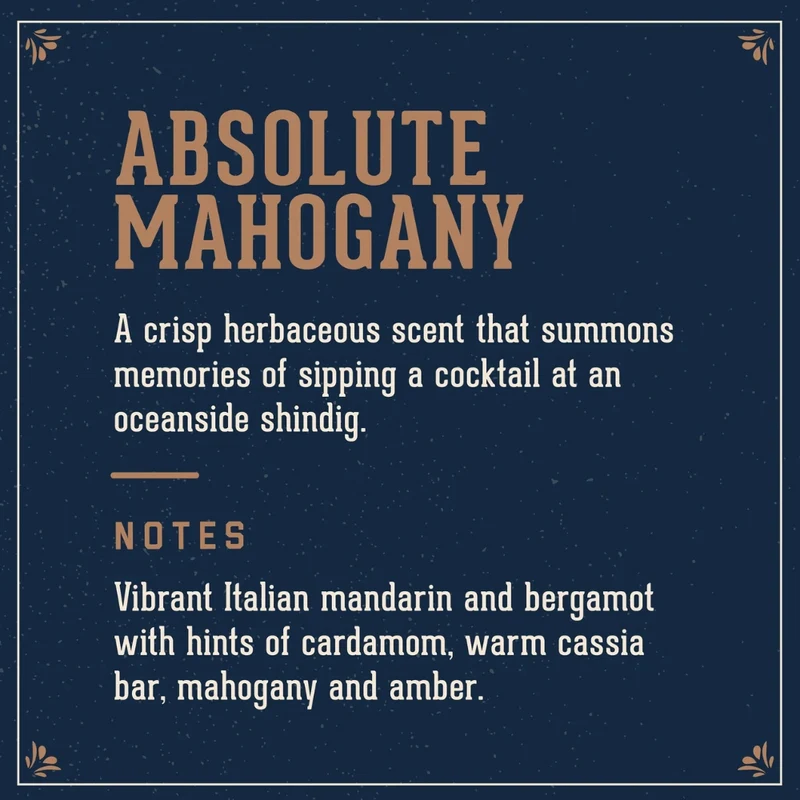 18.21 Man Made - Savon en bar "Absolute Mahogany Grit Bar Perles de Jojoba" savon exfoliant et hydratant (198g/7.0oz)