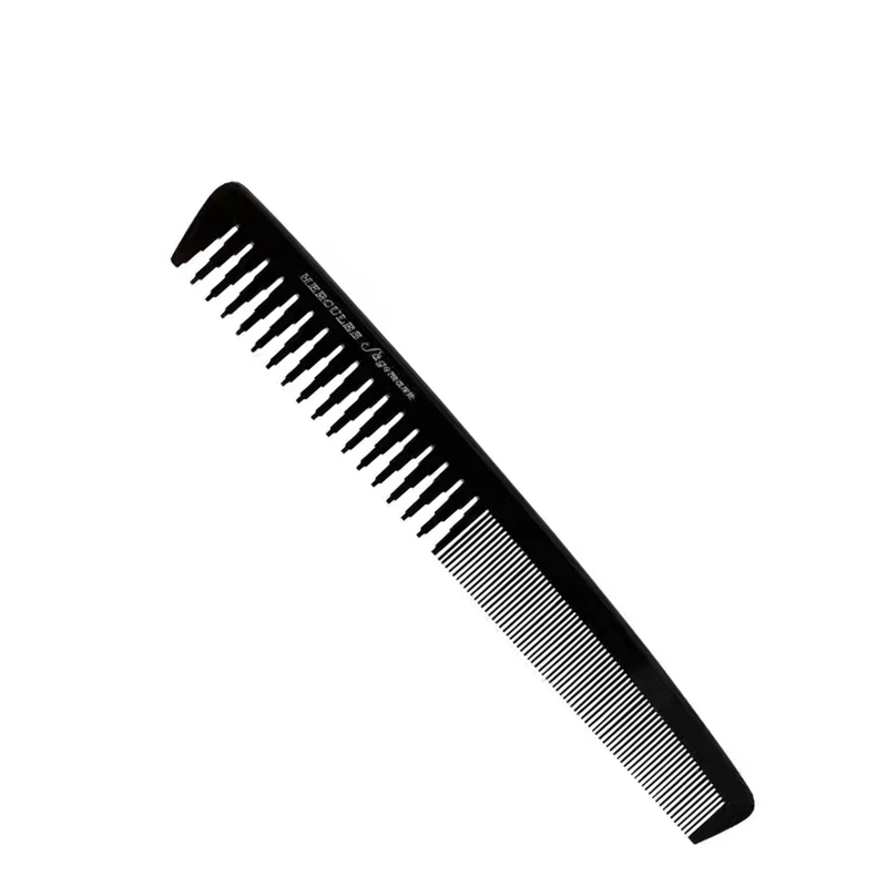 Peigne de coupe souple L "Barber Soft Cutting Comb L AC4" (180mm/7.09") - Noir