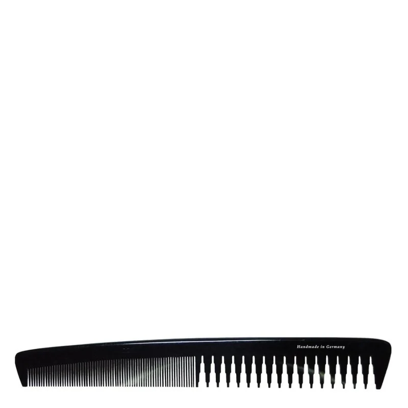 Peigne de coupe souple L "Barber Soft Cutting Comb L AC4" (180mm/7.09") - Noir