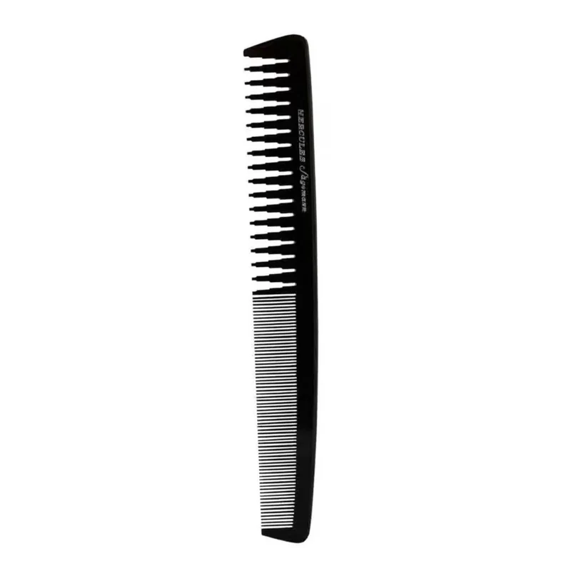Peigne de coupe souple L "Barber Soft Cutting Comb L AC4" (180mm/7.09") - Noir