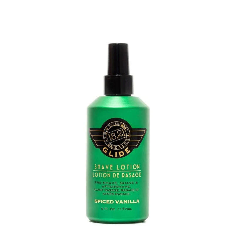 Lotion de rasage, avant rasage, rasage et après rasage "Spiced Vanilla Glide"