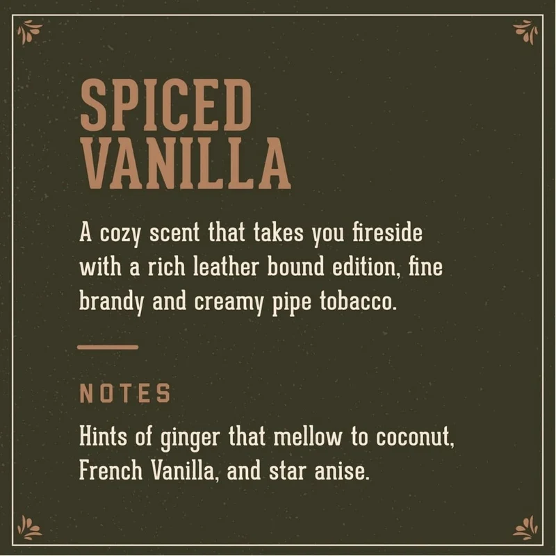 Lotion de rasage, avant rasage, rasage et après rasage "Spiced Vanilla Glide"