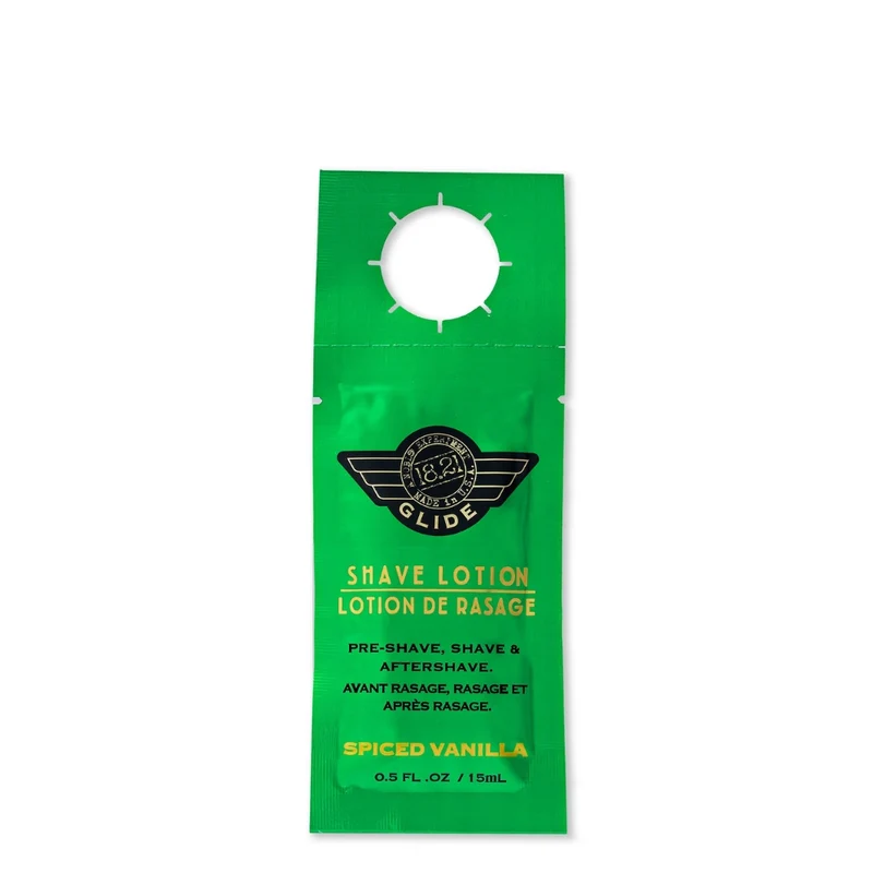 Lotion de rasage, avant rasage, rasage et après rasage "Spiced Vanilla Glide"