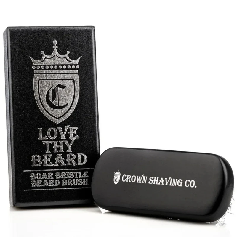 Brosse à barbe en poils de sanglier "Love Thy Beard" (115mm/4.53" x 55mm/2.17")
