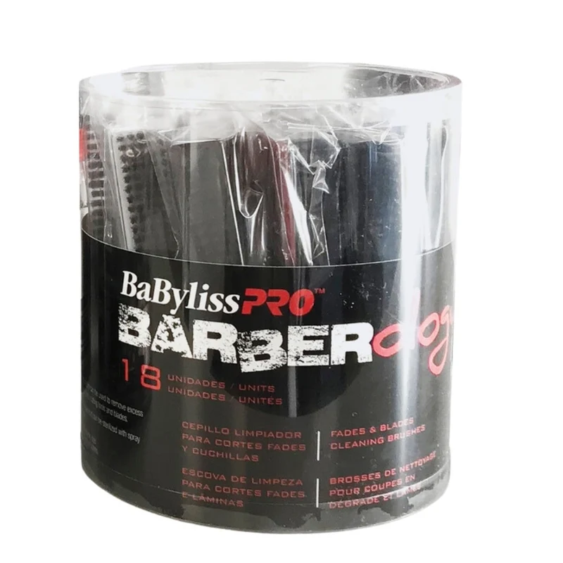 Brosse pour dégradé "Barberology Fade Brushes" - Rouge