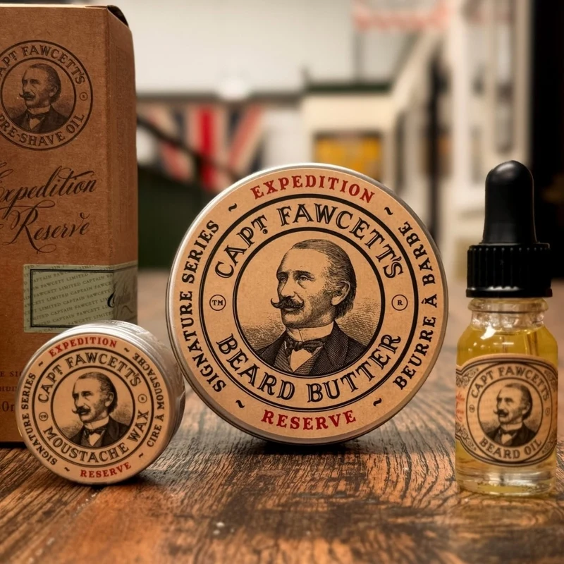 Captain Fawcett's - Beurre à barbe "Expedition Reserve" (80ml/2.82oz)