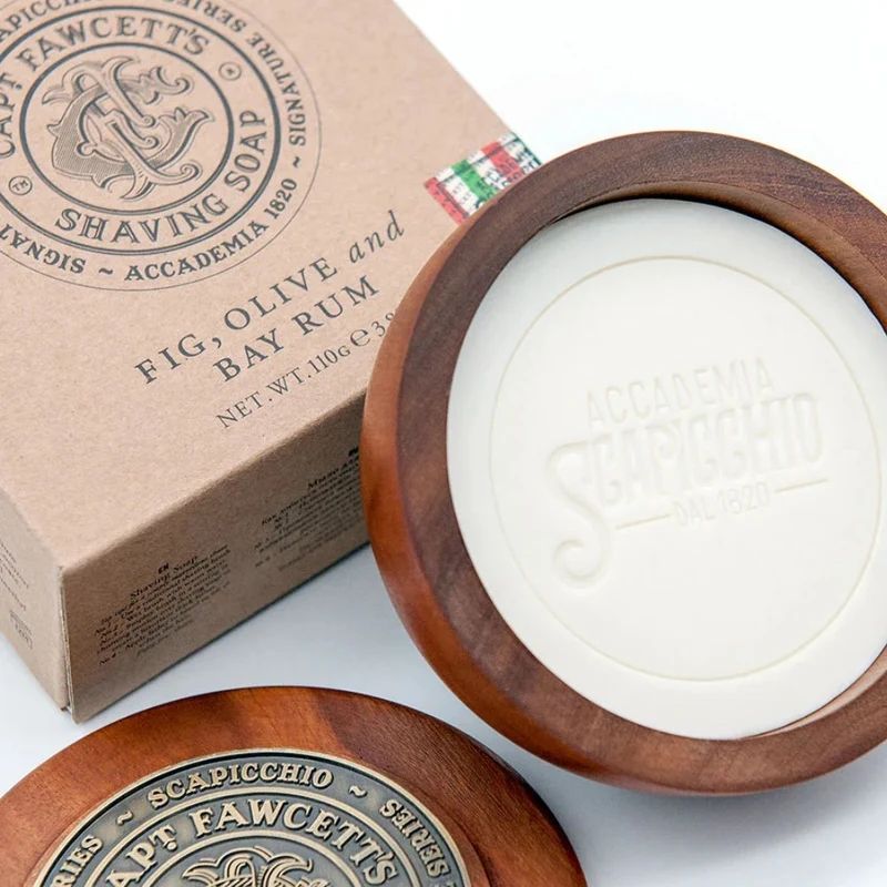 Captain Fawcett's - Savon de rasage "Scapicchio" (110g/3.88oz)