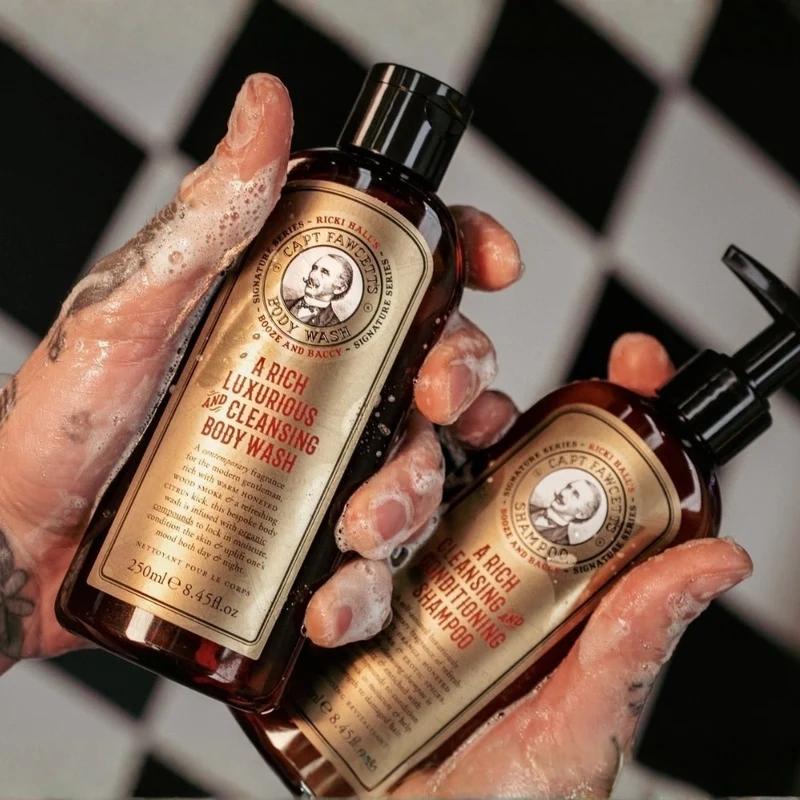 Captain Fawcett's - Nettoyant pour le corps "Ricki Hall's Booze and Baccy Rich" (250ml/8.45oz)