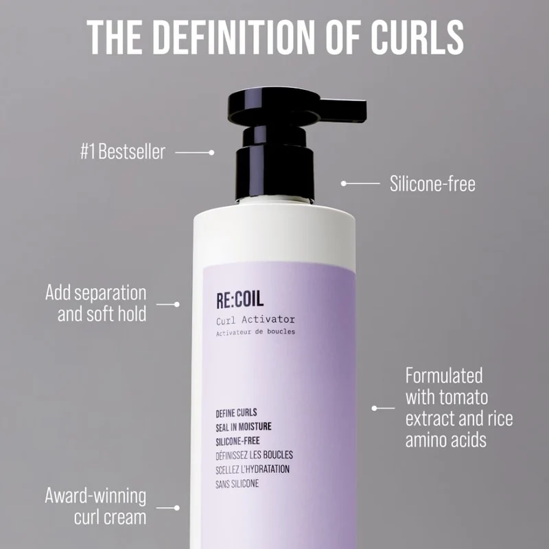Crème activatrice de boucles "Recoil"