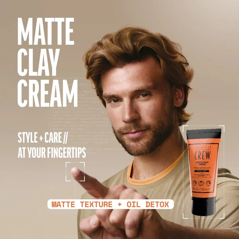 Crème d'argile "Matte Clay Cream" (150ml/5.0oz)