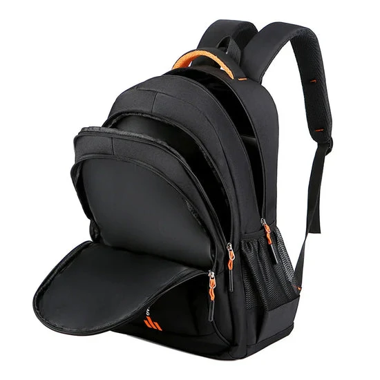 Zaino Impermeabile Oxford da Uomo con Più Tasche