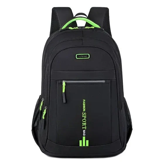 Zaino Impermeabile Oxford da Uomo con Più Tasche