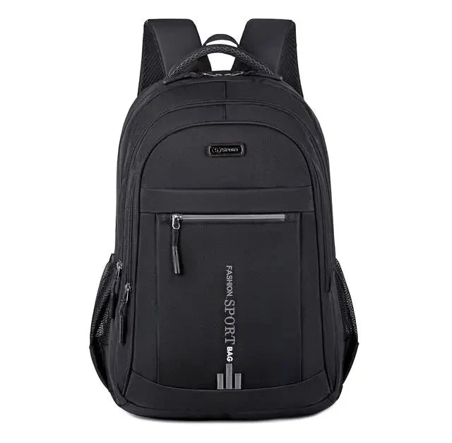 Zaino Impermeabile Oxford da Uomo con Più Tasche
