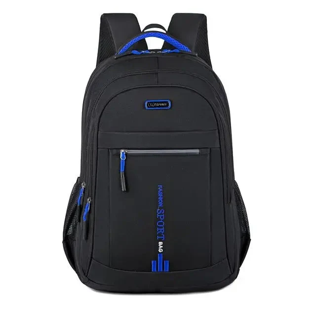 Zaino Impermeabile Oxford da Uomo con Più Tasche