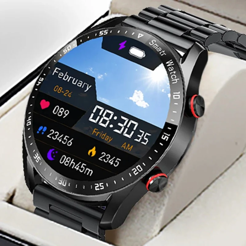 GlucoseGuard Smartwatch - Misurazione della Glucosio Indolore & Salute