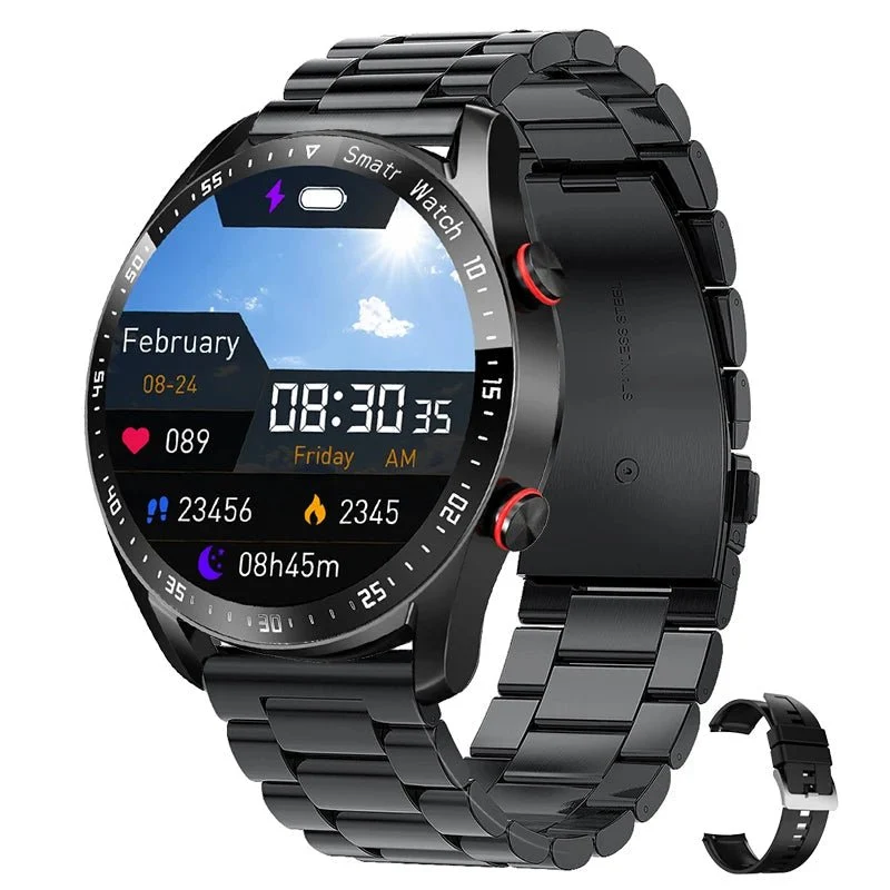 GlucoseGuard Smartwatch - Misurazione della Glucosio Indolore & Salute