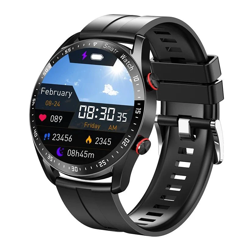 GlucoseGuard Smartwatch - Misurazione della Glucosio Indolore & Salute