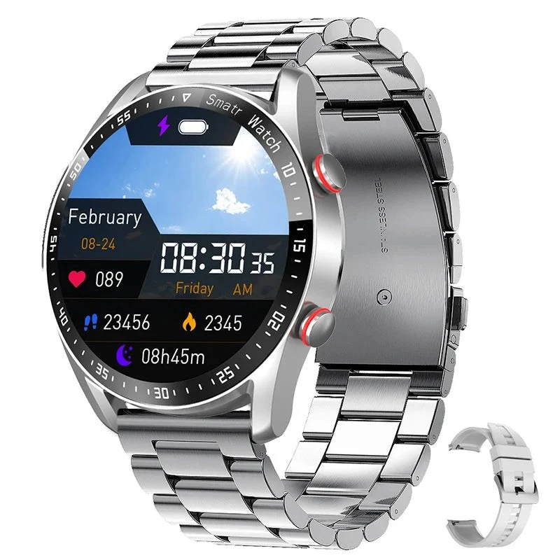 GlucoseGuard Smartwatch - Misurazione della Glucosio Indolore & Salute