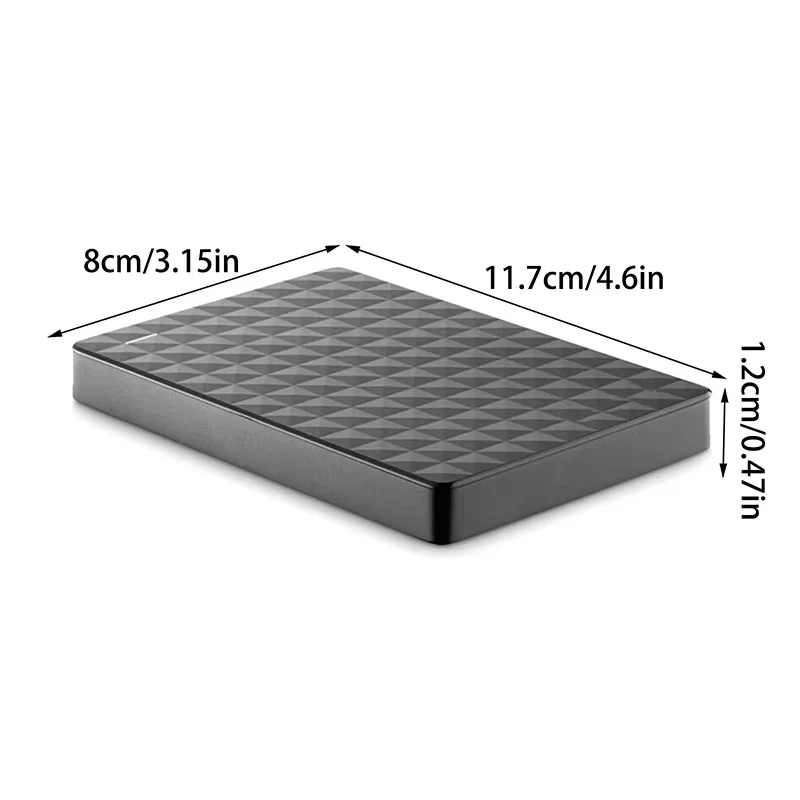 Disco Rigido Esterno Portatile 2TB - Memoria Veloce USB 3.0