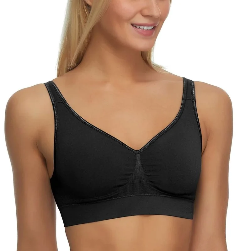BLACK BOW - Paquet de 2 Soutiens-Gorge Sans Couture