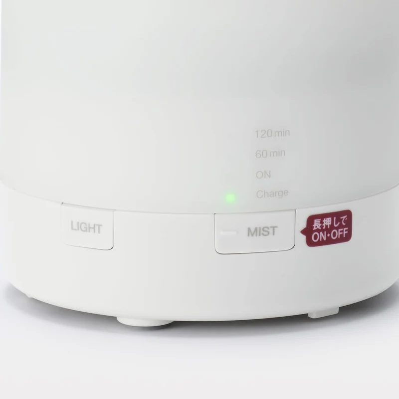 MUJI Cordless Ultrasonic Aroma Diffuser MJ-CAD2 LA1O4A3A 100-240V