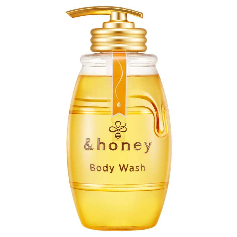 &Honey Deep Moist Gel Body Wash 500Ml - Hydrating Cleanser