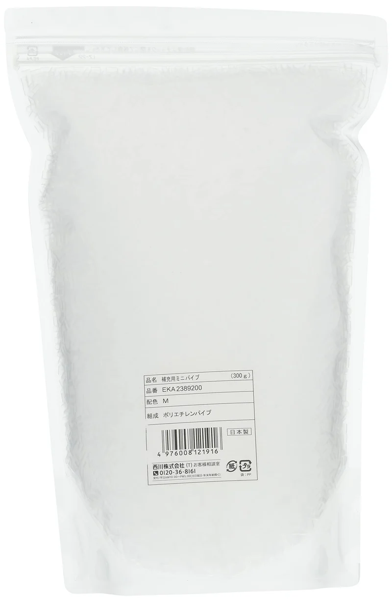 Nishikawa Pipe Pillow Refill 300G Mini Fine Smooth EKA2389200M