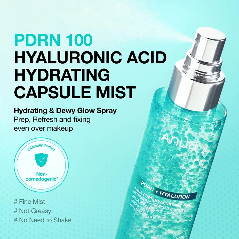 ANUA PDRN Hyaluronic Acid Hydrating Facial Mist Toner 100ml