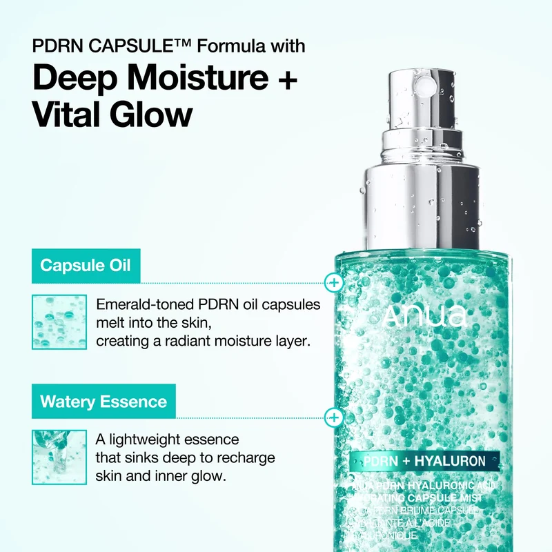 ANUA PDRN Hyaluronic Acid Hydrating Facial Mist Toner 100ml