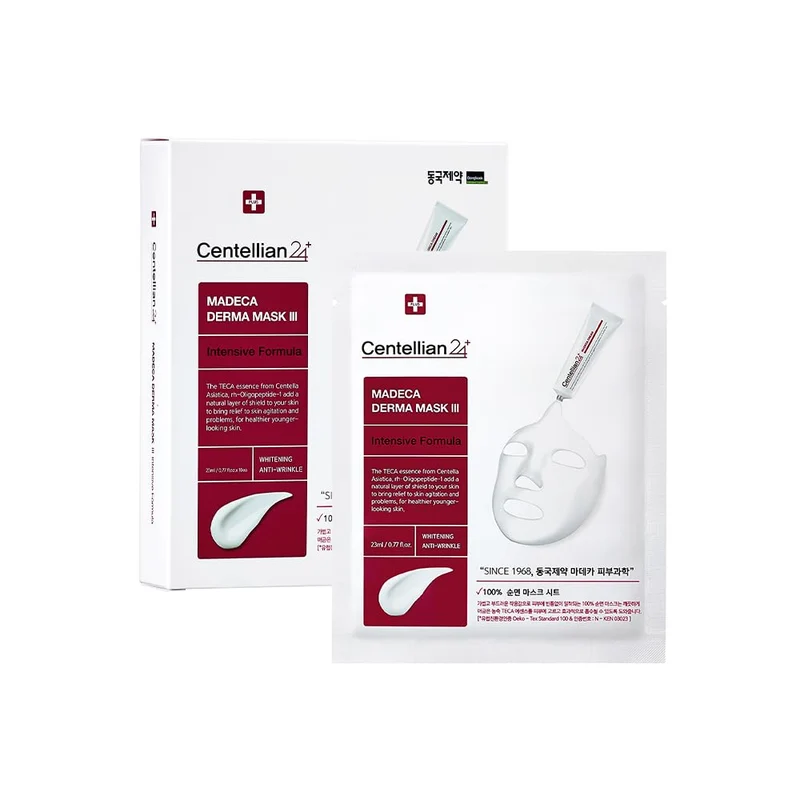 Centellian24 Madeca Derma Mask III Intensive Formula (10 Sheets) Moisturizing Serum