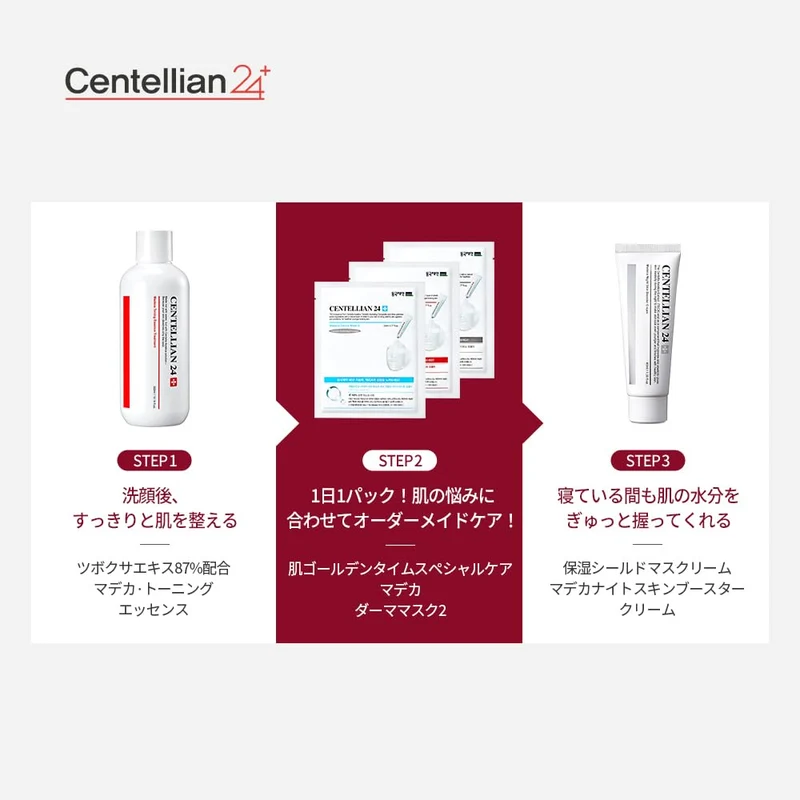 Centellian24 Madeca Derma Mask III Intensive Formula (10 Sheets) Moisturizing Serum