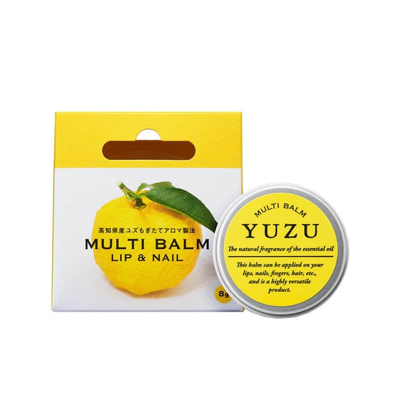 Daily Aroma Kochi YUZU Multi Balm Lip & Nail 8g Yuzu Scent
