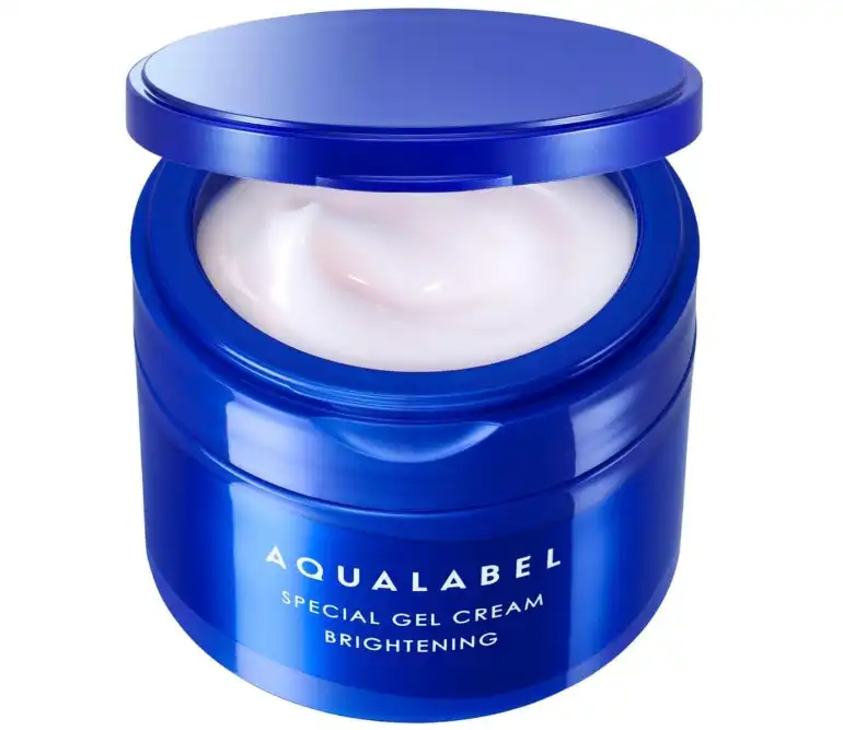 Shiseido Aqua Label Special Gel Cream (White): Moisturizing & Whitening 90g - Japanese Facial Care
