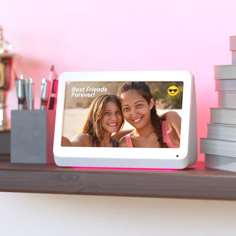 MYLUMA - Cadre Photo Numérique LED Wi-Fi de 7 po PhotoShare *Boite Ouverte*