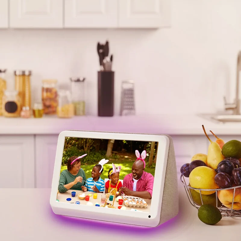 MYLUMA - Cadre Photo Numérique LED Wi-Fi de 7 po PhotoShare *Boite Ouverte*