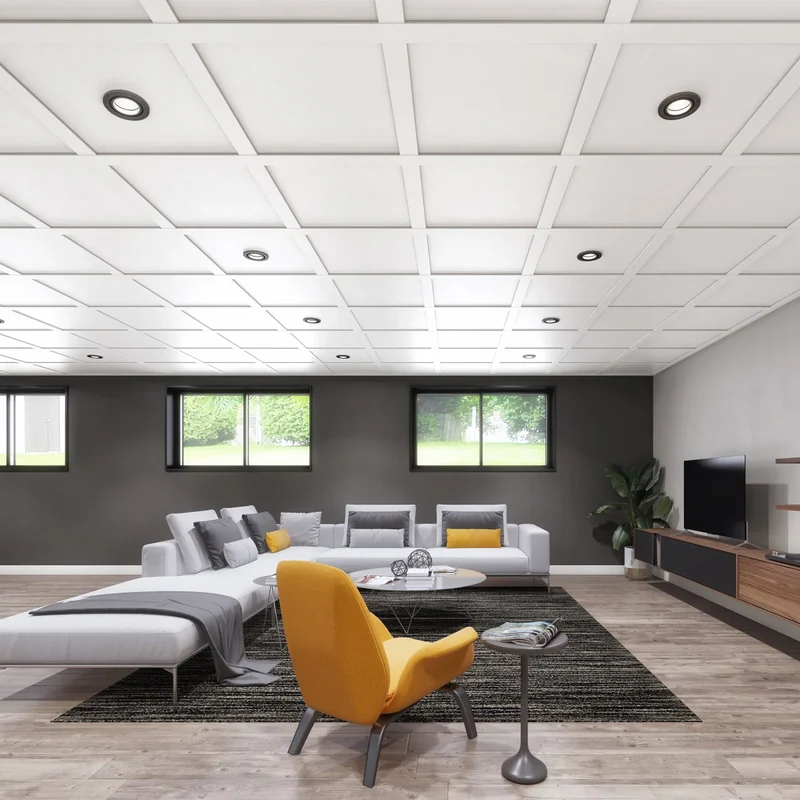 EMBASSY - Système de Plafond Suspendu de 60 Pieds Carrés