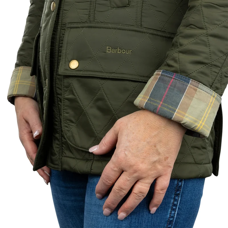 BARBOUR - Veste Matelassée Beadnell Polarquilt pour Femme