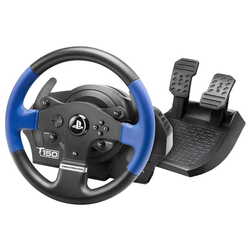 PLAYSTATION - Volant de Course T150 et Levier de Vitesse TH8S Thrustmaster pour PS4 et PS3 *Boite Ouverte*