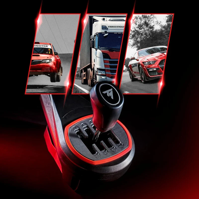 PLAYSTATION - Volant de Course T150 et Levier de Vitesse TH8S Thrustmaster pour PS4 et PS3 *Boite Ouverte*