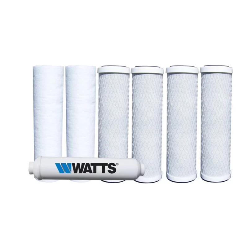 WATTS - Filtres de Rechange pour Systèmes à Osmose Inversée et de Filtration d’Eau 500024