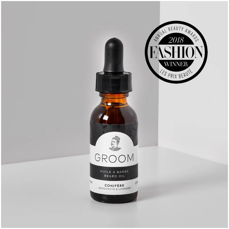 Les Industries Groom - Beard Oil - Conifer - Bergamot & Lavander (30ml)