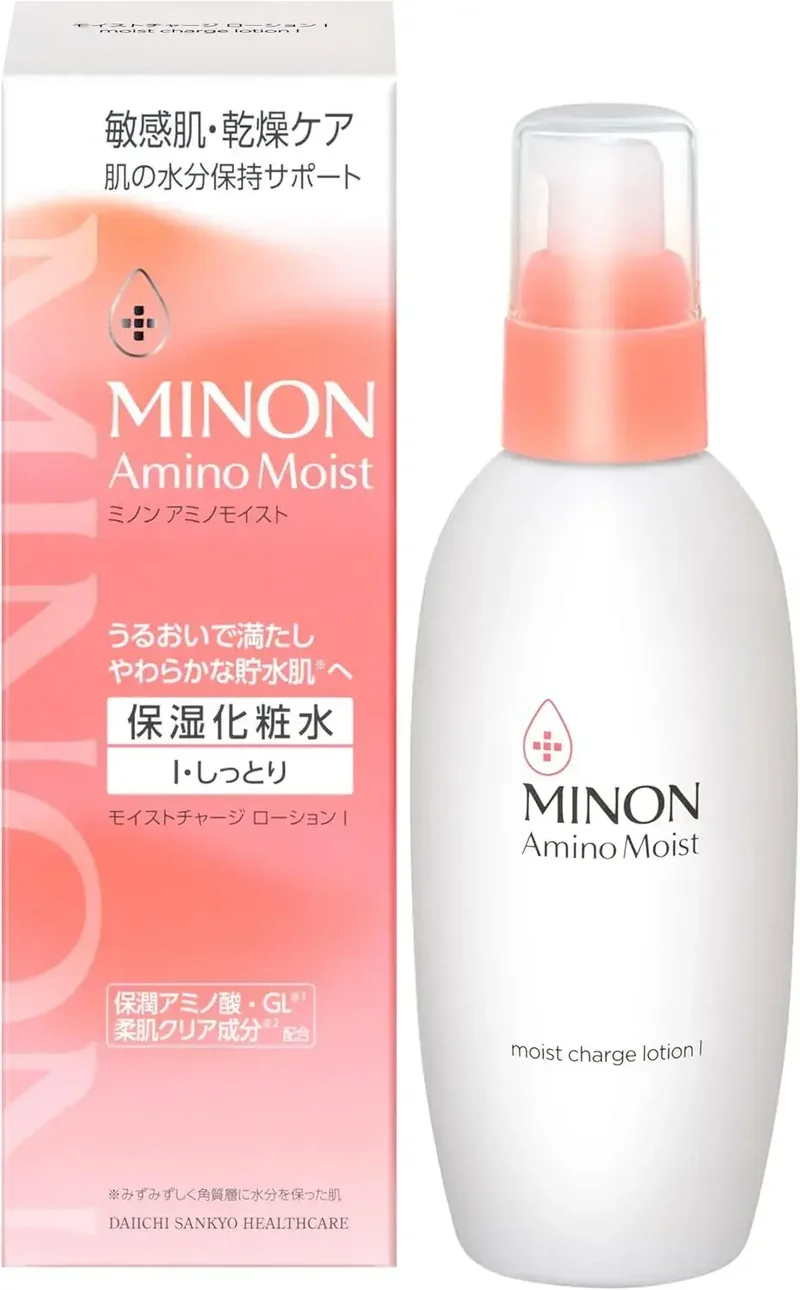 Minon Amino Moist Charge Skin Hydrating Lotion Refill Hypoallergenic