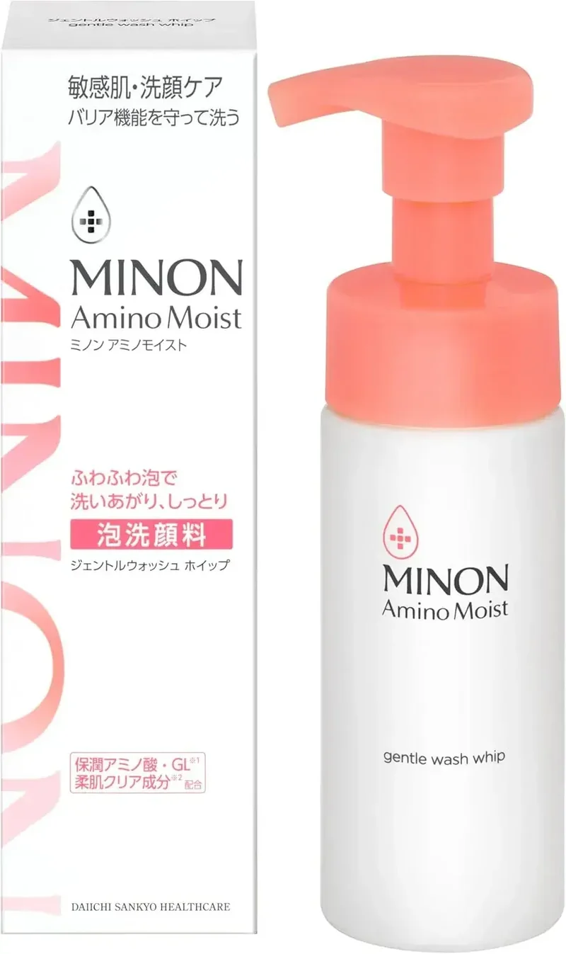 Minon Amino Moist Gentle Foam Cleanser for Sensitive Skin 5.1 fl oz