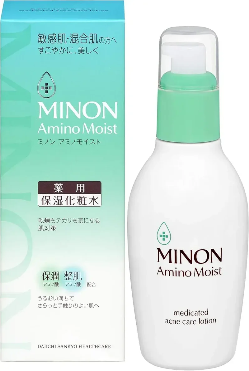 Minon Amino Moist Medicated Acne Care Lotion 150ml - Sensitive