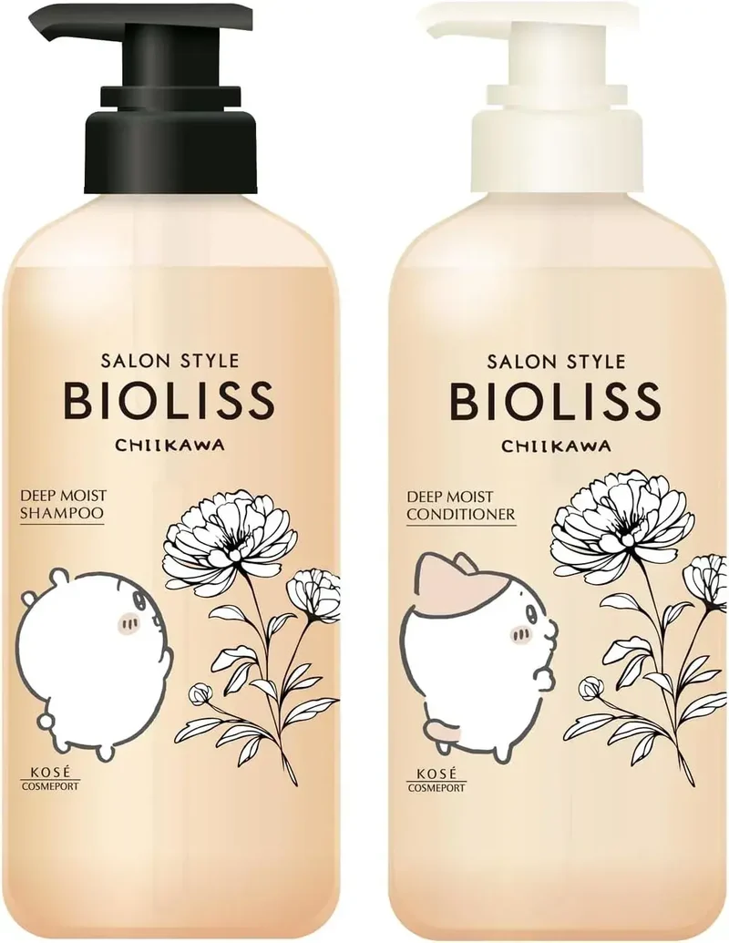 Salon Style Biolis Fleur Deep Moist Hair Care Set 940ml