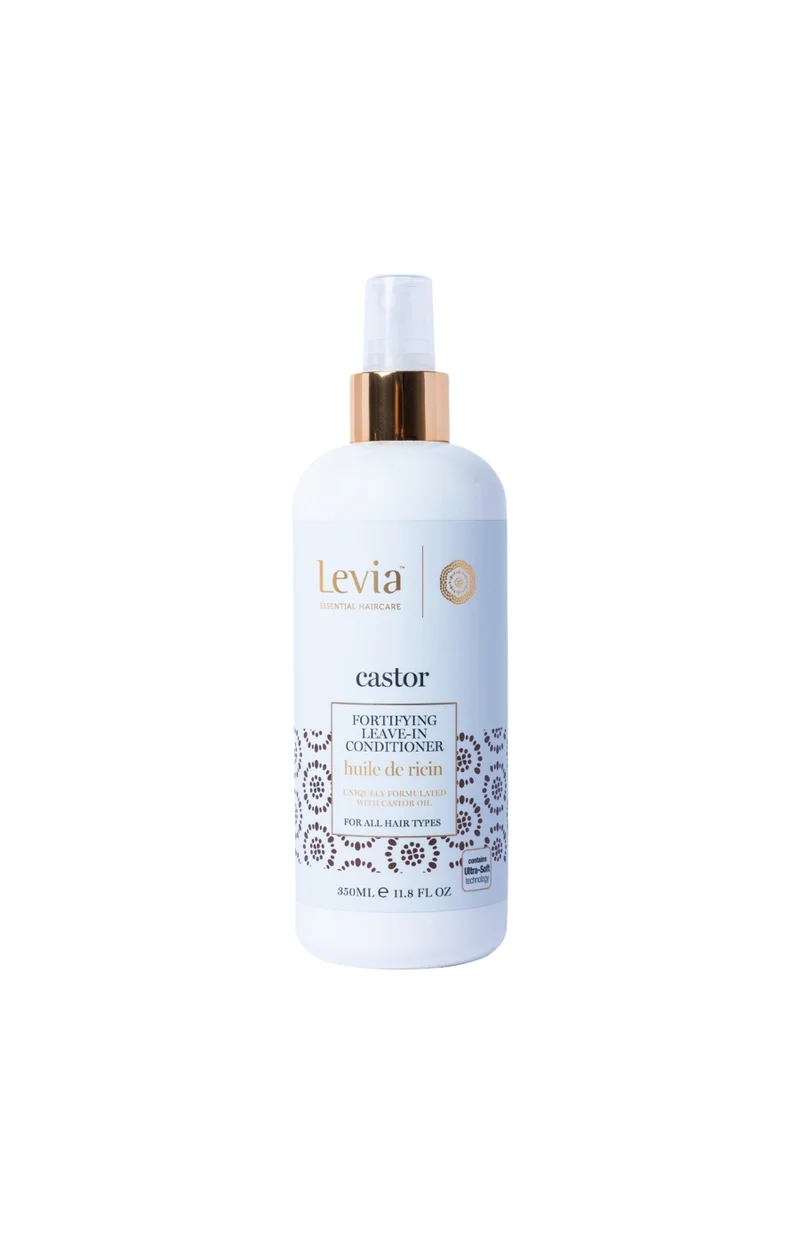 Crème sans rinçage fortifiante - Huile de ricin - Cheveux normaux à secs - 350 ml