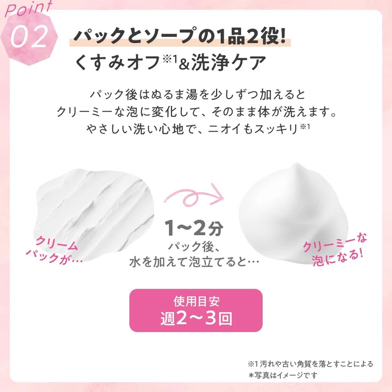Tbc White Body Pack Soap 250G with White Clay and Rose Scent for Dull Skin